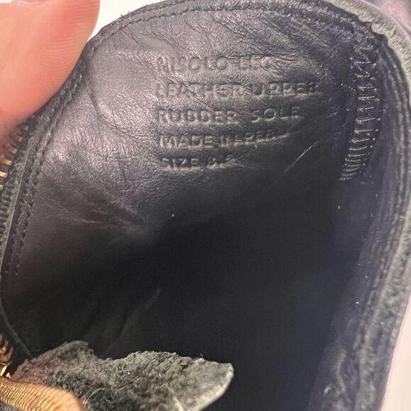 Nisolo Black Leather Ankle Booties - Picture 7 of 11